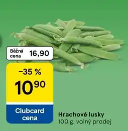 Tesco Hrachové lusky nabídka