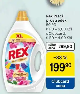 Tesco Rex prací prostředek nabídka