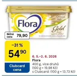 Tesco Flora nabídka