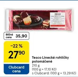 Tesco Tesco Linecké rohlíčky polomáčené nabídka