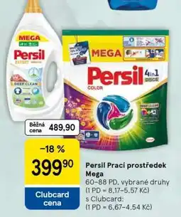 Tesco Persil Prací prostředek Mega nabídka