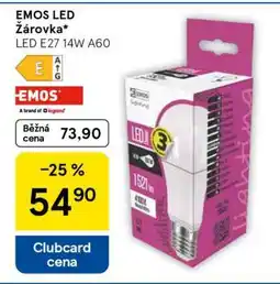 Tesco EMOS LED Žárovka nabídka