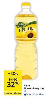 Tesco HELIOL Slunečnicový olej 1 l nabídka