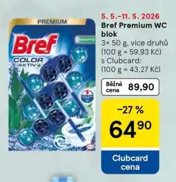 Tesco Bref Premium WC Blok nabídka