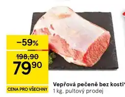 Tesco Vepřová pečeně bez kosti nabídka