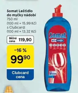 Tesco Somat Leštidlo do myčky nádobí nabídka