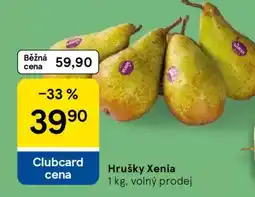 Tesco HRUŠKY XENIA nabídka