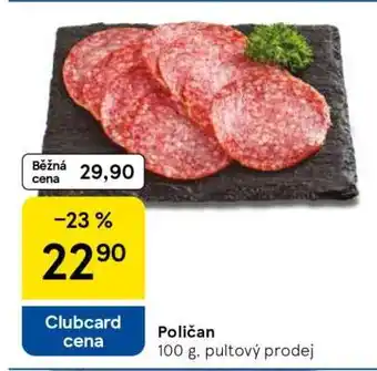 Tesco Poličan nabídka