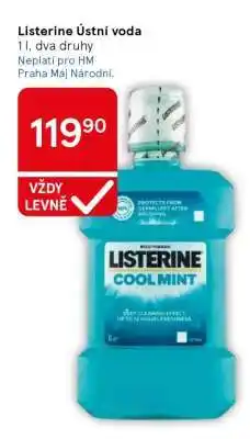 Tesco Listerine ústní voda nabídka