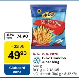 Tesco Aviko HRANOLKY SUPER LONG nabídka