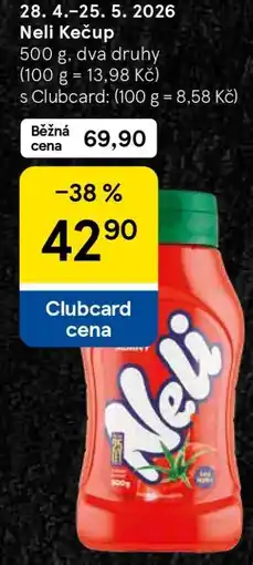 Tesco Neli Kečup nabídka