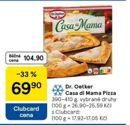 Tesco Dr. Oetker Casa di Mama Pizza nabídka