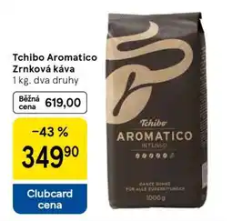 Tesco Tchibo Aromatico Zrnková káva nabídka