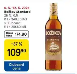 Tesco BOŽKOV STANDARD nabídka