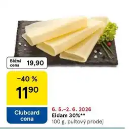Tesco Eidam 30 % nabídka