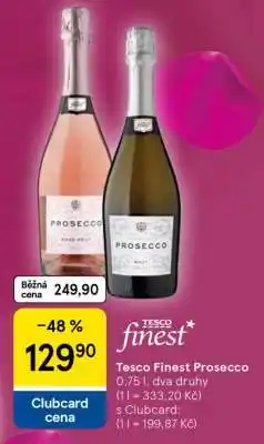 Tesco Tesco Finest Prosecco nabídka