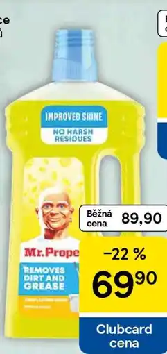 Tesco Mr. Proper nabídka