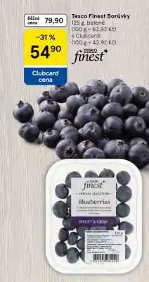 Tesco Tesco Finest Borůvky nabídka