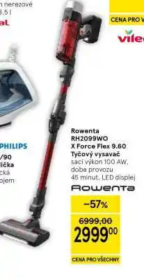 Tesco Rowenta RH2099WO X Force Flex 9.60 nabídka