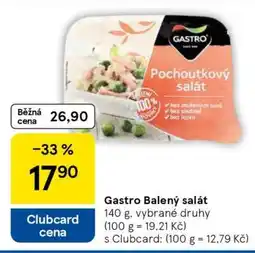 Tesco Gastro Balený salát nabídka