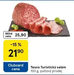 Tesco Tesco Turistický salám nabídka