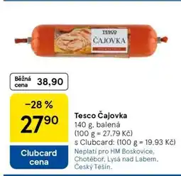 Tesco Tesco Čajovka nabídka