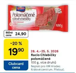 Tesco Racio Chlebíčky polomáčené nabídka