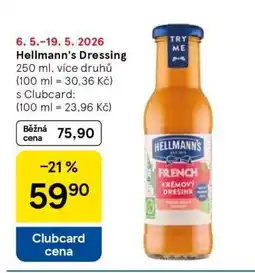 Tesco Hellmann’s dressing nabídka