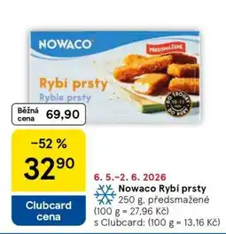 Tesco Nowaco Rybí prsty nabídka