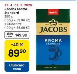 Tesco Jacobs Aroma Standard nabídka