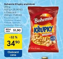 Tesco Bohemia Křupky arašídové nabídka