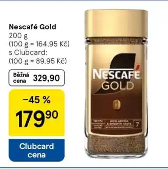 Tesco Nescafé Gold nabídka