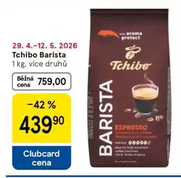 Tesco Tchibo Barista nabídka