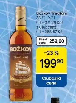 Tesco Božkov Tradiční nabídka