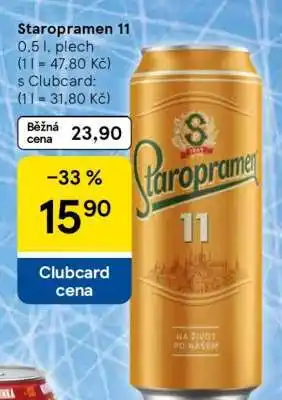 Tesco Staropramen 11 nabídka