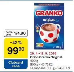 Tesco ORION GRANKO ORIGINAL nabídka