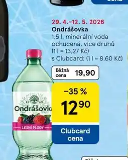 Tesco Ondrášovka nabídka