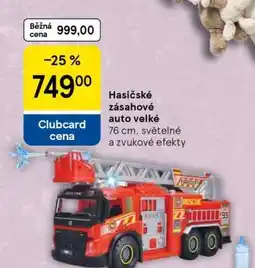 Tesco Hasičské zásahové auto velké nabídka