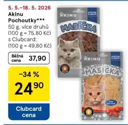 Tesco Akinu Pochoutky nabídka