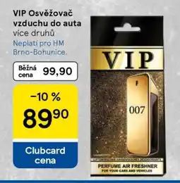 Tesco VIP Osvěžovač vzduchu do auta nabídka
