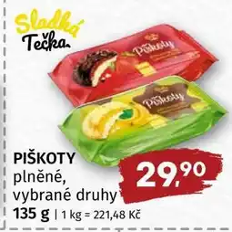 Terno Piškoty nabídka