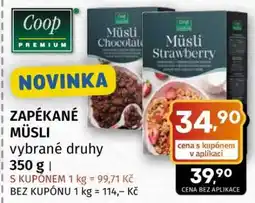 Terno Zapékané müsli vybrané druhy 350 g nabídka