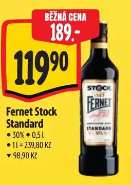 Albert Fernet Stock Standard nabídka