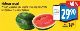 Albert Meloun vodní nabídka