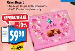 Albert Orion Dezert nabídka