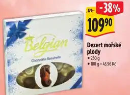 Albert Dezert mořské plody nabídka