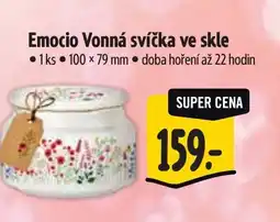 Albert Emocio Vonná svíčka ve skle nabídka
