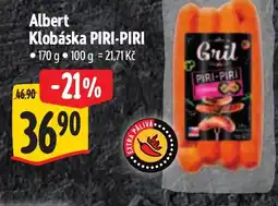 Albert Albert Klobáska PIRI-PIRI nabídka