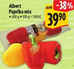 Albert Albert Paprika mix nabídka