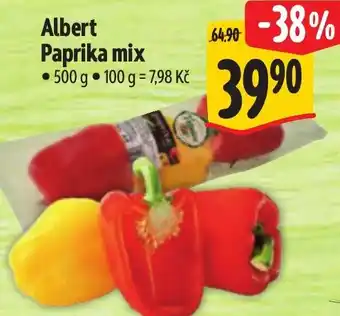 Albert Albert Paprika mix nabídka